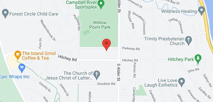 map of 445 PARKWAY ROAD